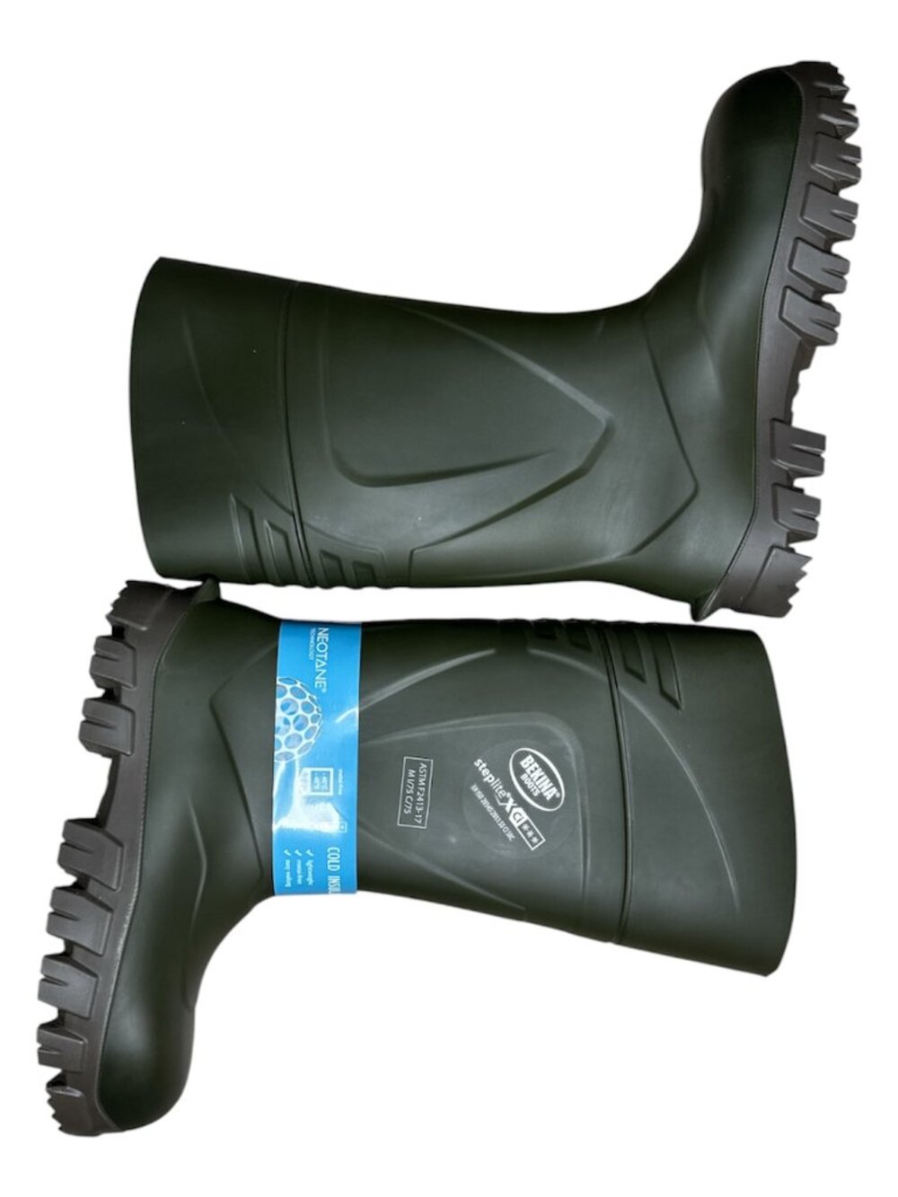 Bekina StepliteX Safety Work Boots Sz 11 Green Made in Belgium NWT